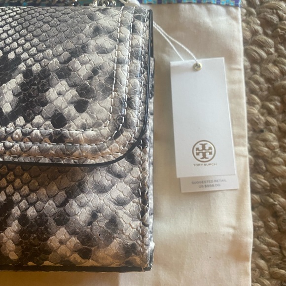 Snakeskin Tory Burch Fleming - Picture 2 of 12